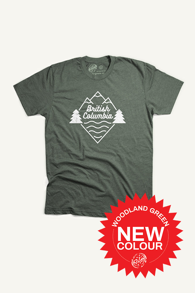 Beautiful British Columbia T-shirt (Mens)