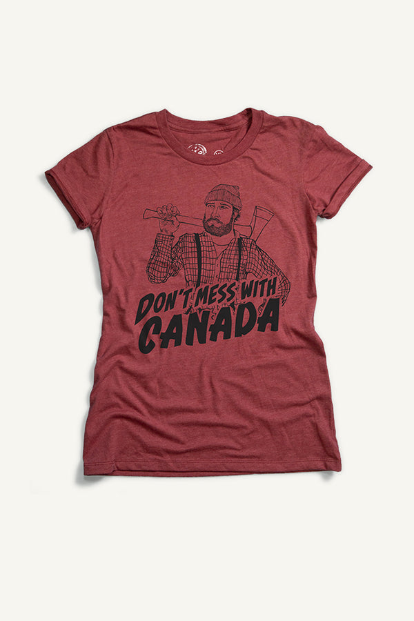 Don't Mess With Canada T-shirt (Womens)