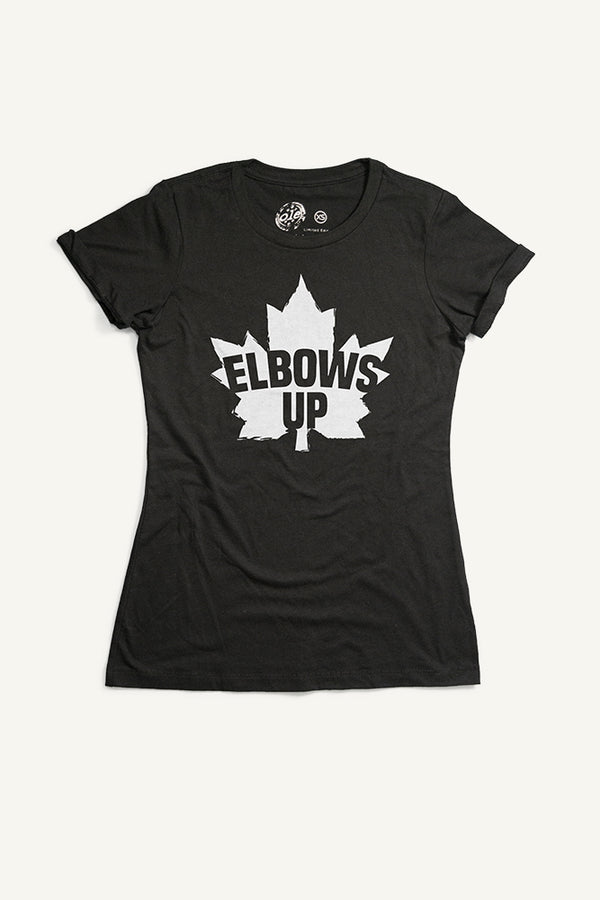 Elbows Up T-shirt (Womens)