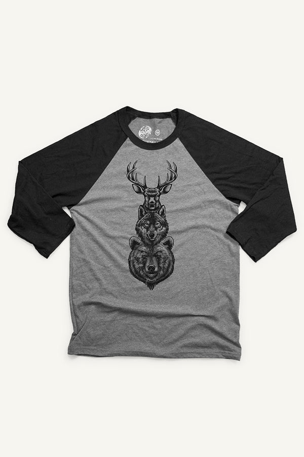 Wild Life Baseball Shirt (Unisex)